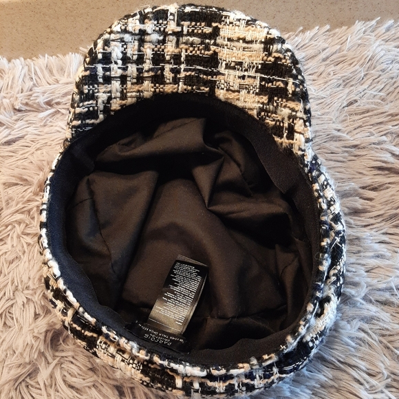Parfois Collection hat Black and White Tweed - Picture 10 of 11